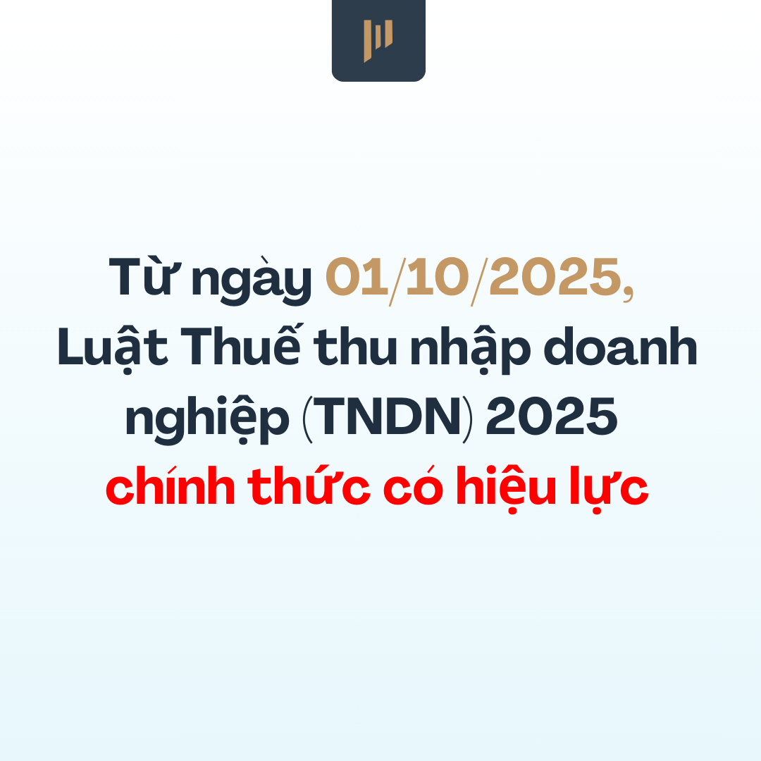 Thu nhập chịu thuế TNDN từ 01/10/2025: Quy định mới nhất & phương pháp tính thuế