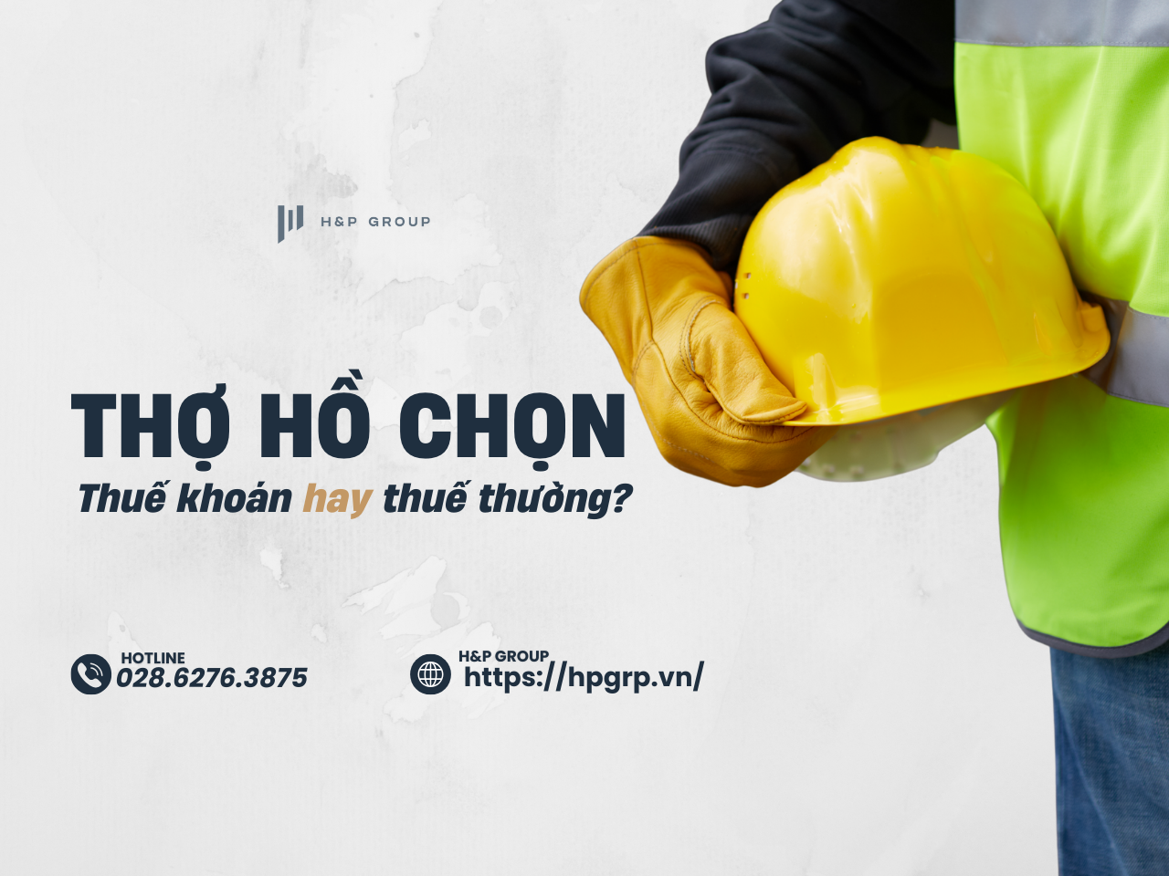 Anh em thợ hồ, thợ xây thường làm việc tự do, nhận tiền công từ công trình, nhưng có bao giờ tự hỏi: Mình đang đóng thuế thế nào?