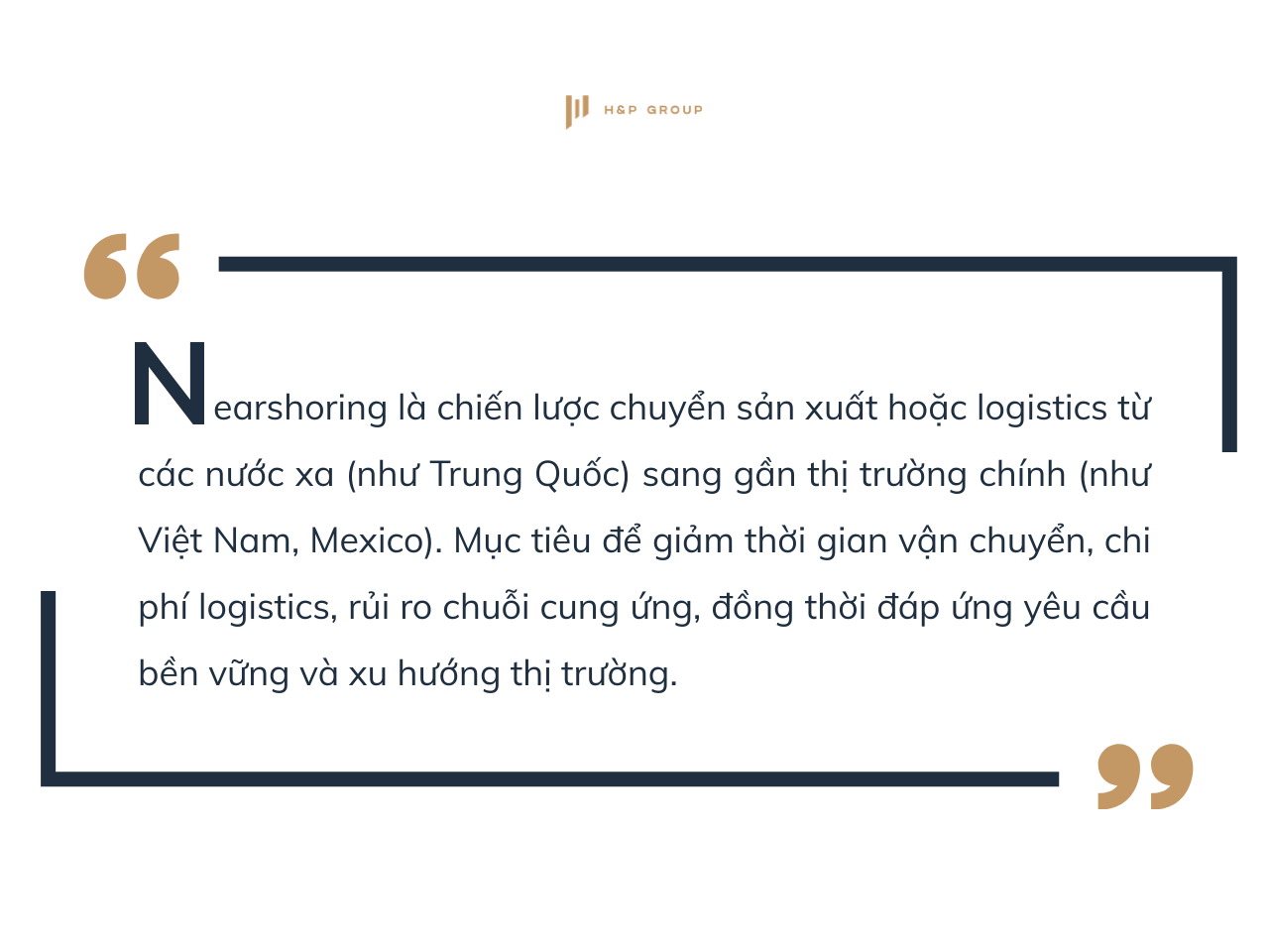 nearshoring là gì 